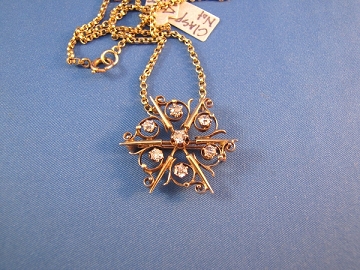 Antique Diamond Pendent